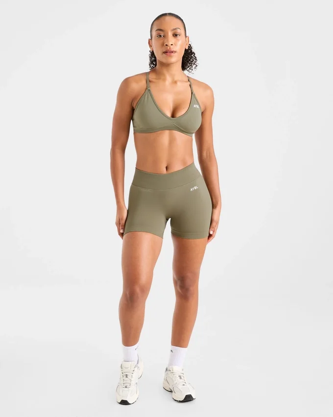 Adapt Seamless Strappy Sports Bra