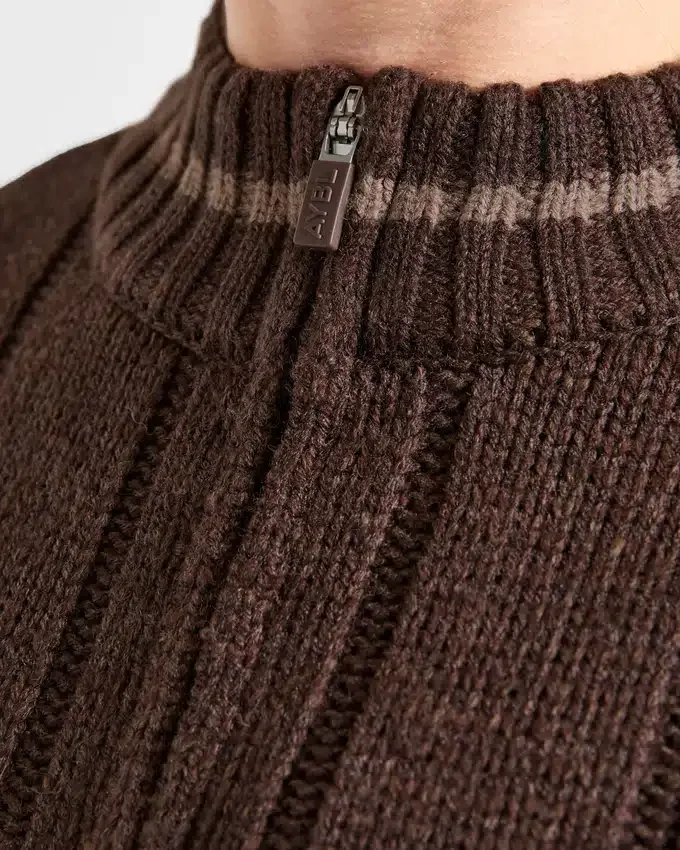 Athletics Oversized Knitted 1/4 Zip