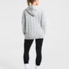Athletics Oversized Knitted Hoodie
