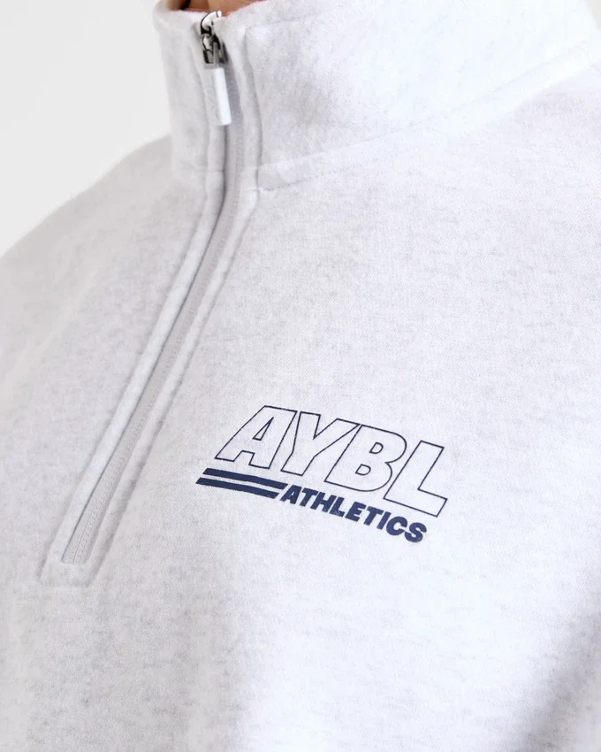 Athletics Track Oversized 1/4 Zip Pullover