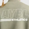 Athletics Track Oversized 1/4 Zip Pullover