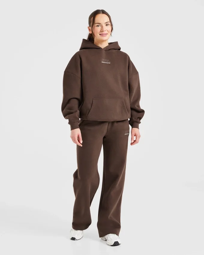 Athletics Track Oversized Hoodie