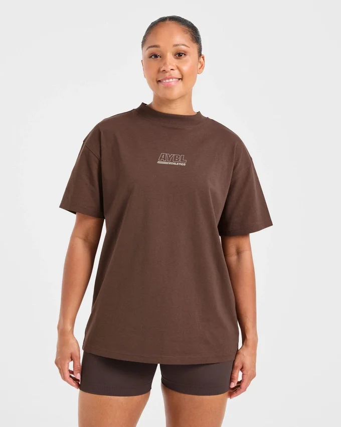 Athletics Track Oversized T Shirt