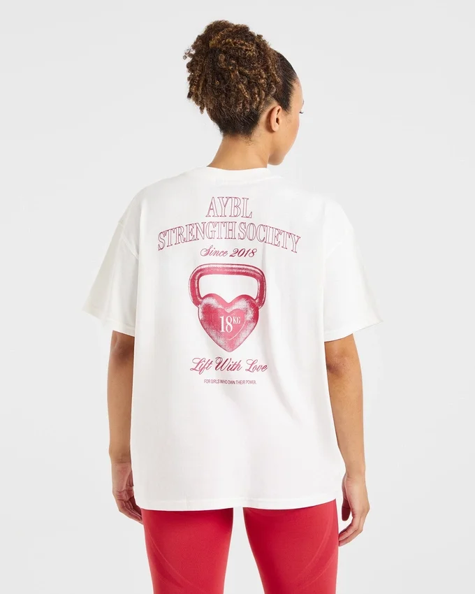 AYBL Lift Love Oversized T Shirt