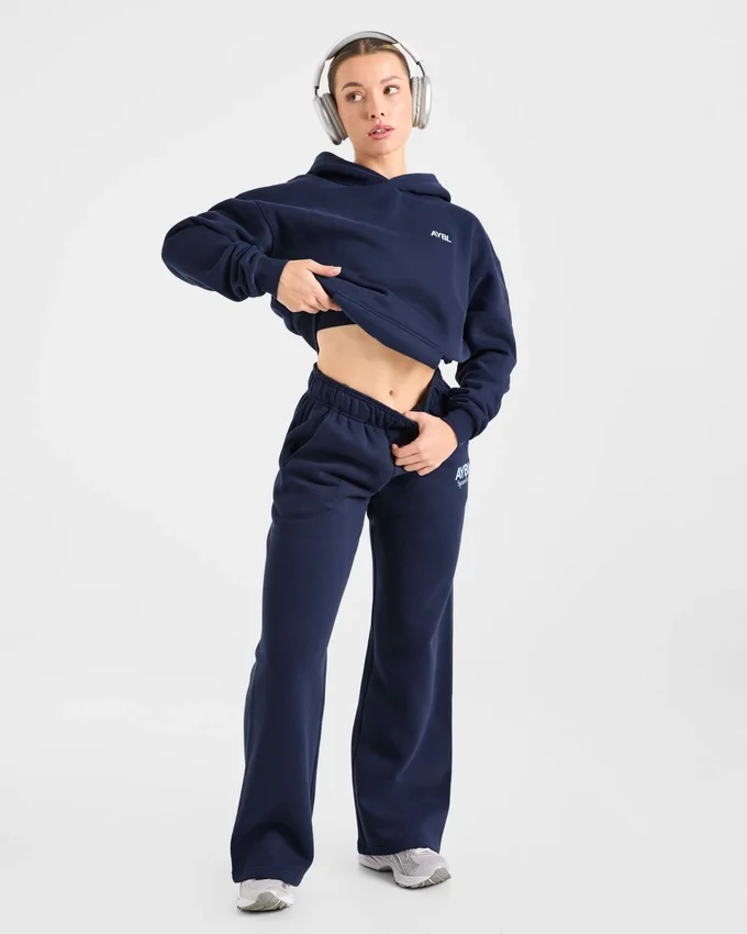 AYBL Sports Club Oversized Straight Leg Joggers