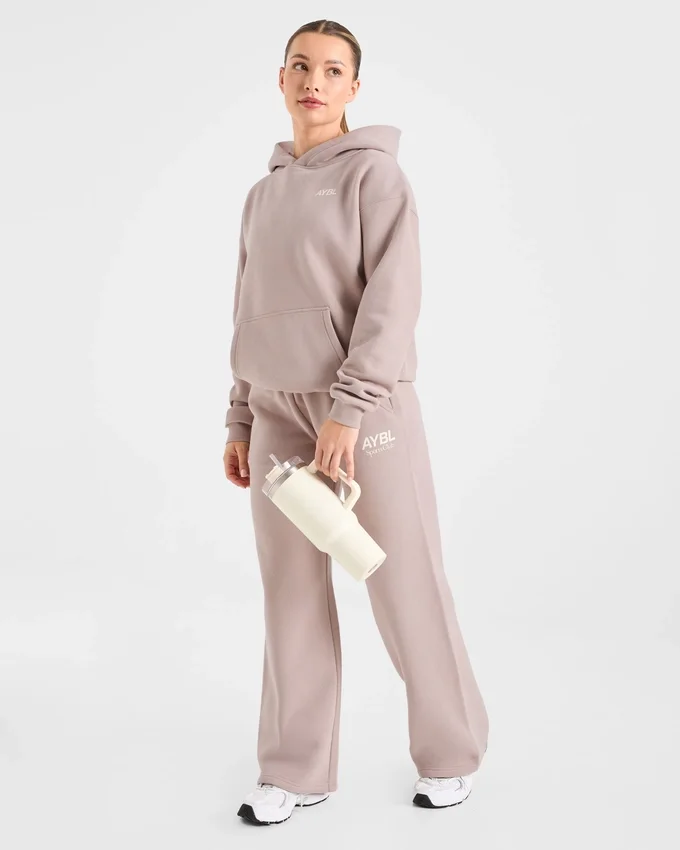 AYBL Sports Club Oversized Straight Leg Joggers