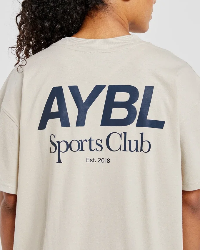 AYBL Sports Club Oversized T Shirt