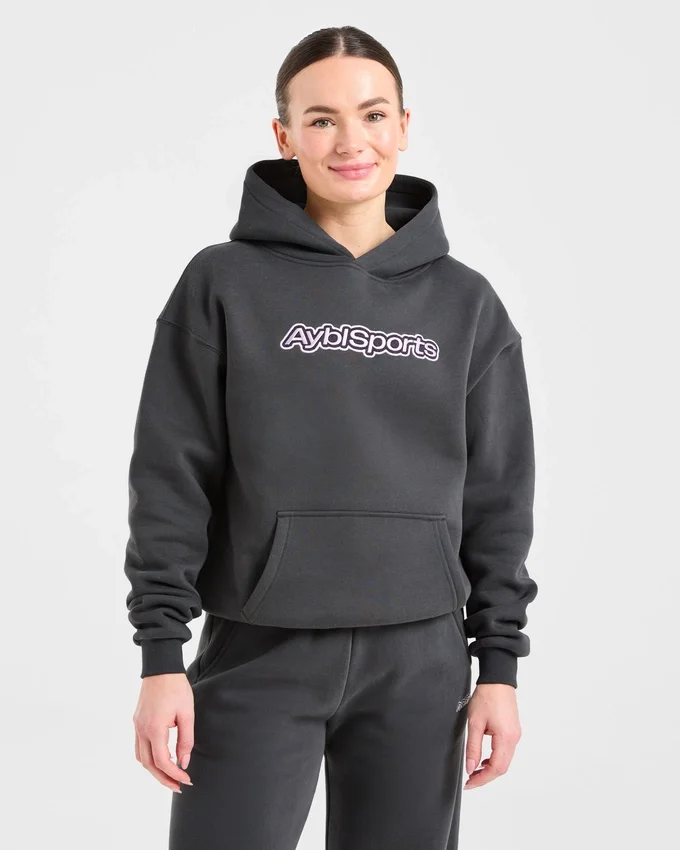 AYBL Sports Outline Oversized Hoodie
