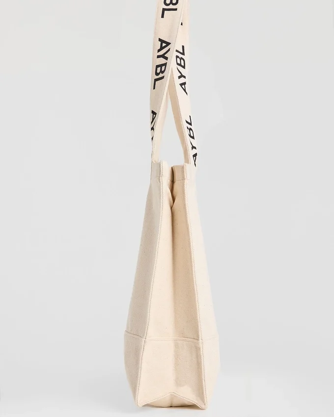 Branded Strap Tote Bag