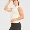 Classic Knitted High Neck Vest