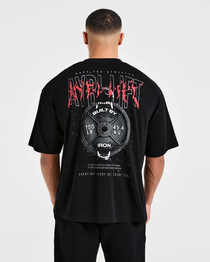 Doberman Strength Oversized T Shirt
