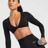 Engage Long Sleeve Crop Top