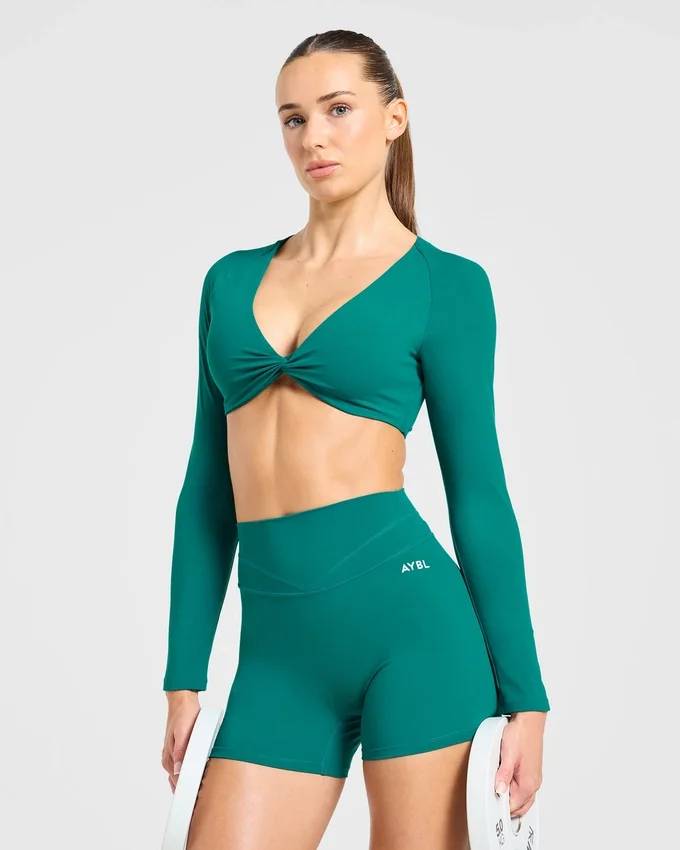 Engage Long Sleeve Crop Top