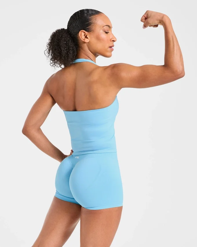 Enhance Seamless Halterneck Top