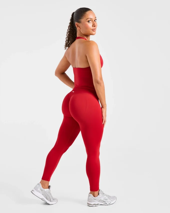 Enhance Seamless Halterneck Top