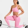 Enhance Seamless One Shoulder Sports Bra