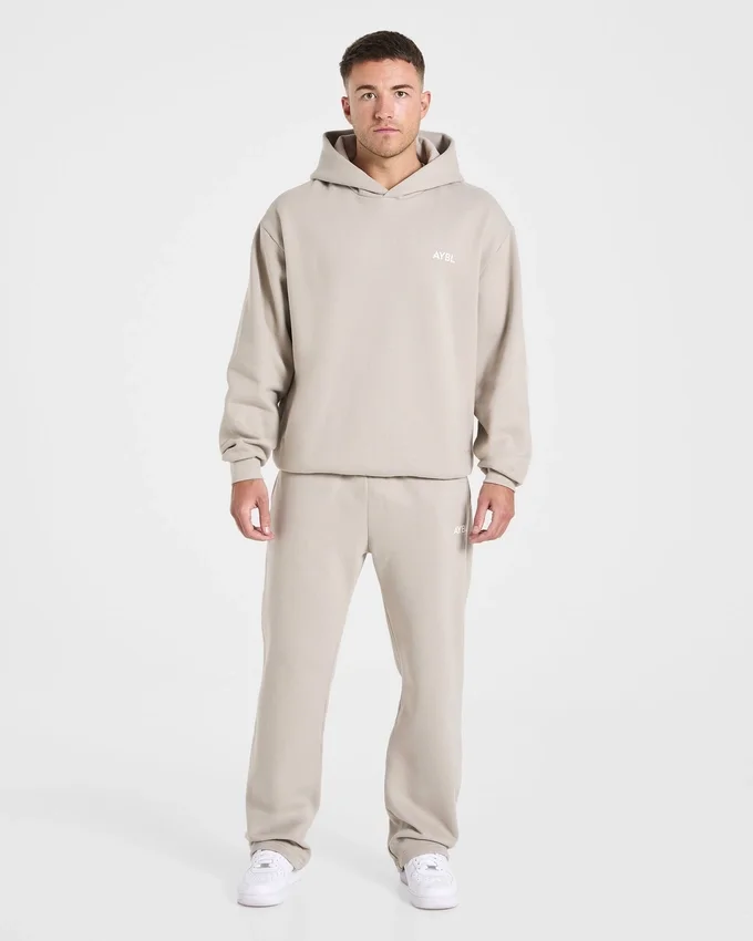 Essential Oversized Straight Leg Joggers