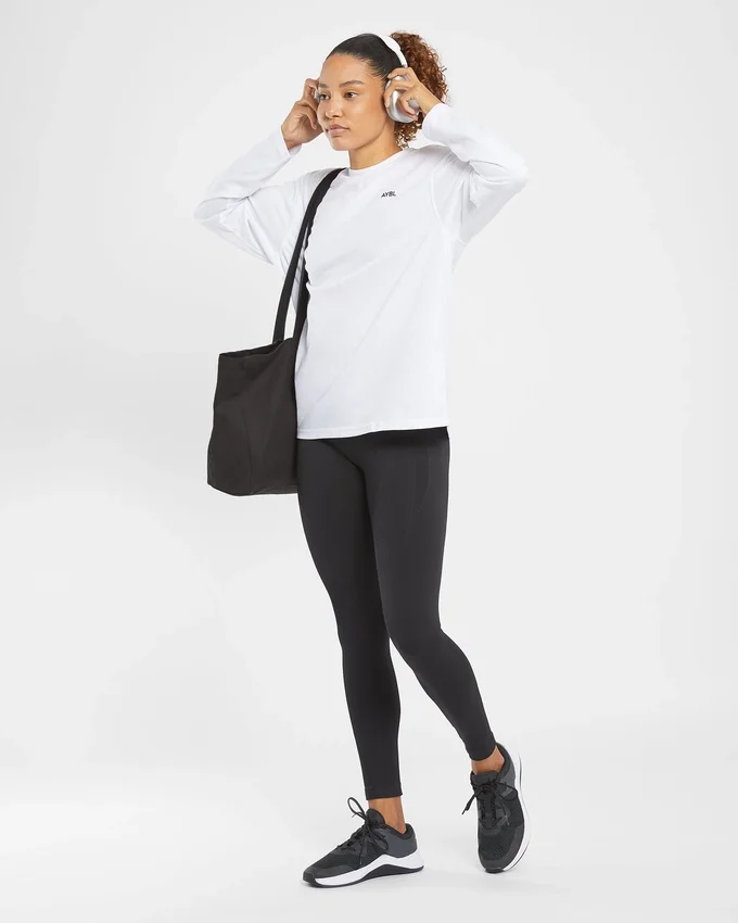 Essential Oversized Long Sleeve T Shirt