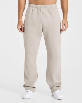 Essential Oversized Straight Leg Joggers