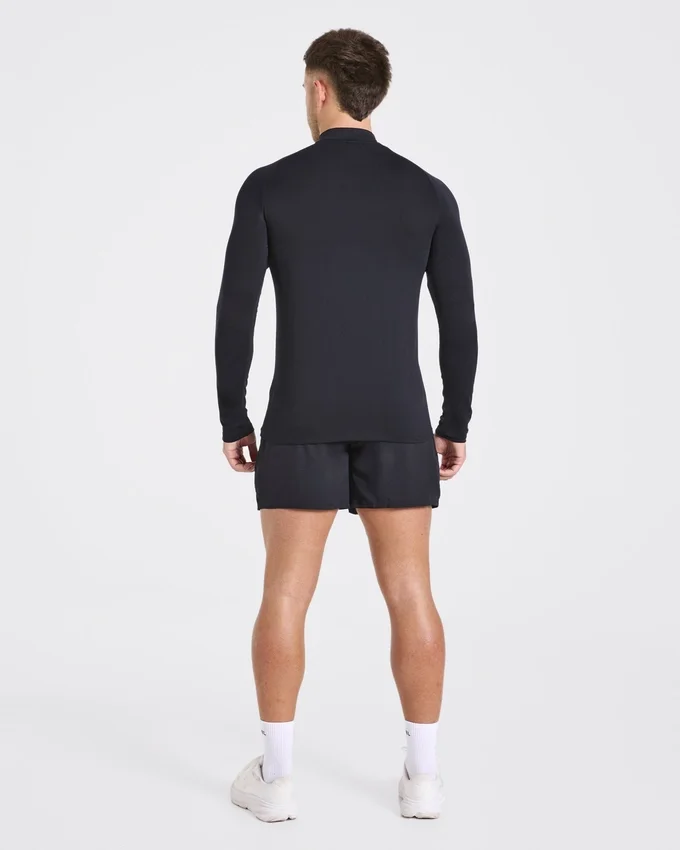 Essential Seamless 1/4 Zip Pullover