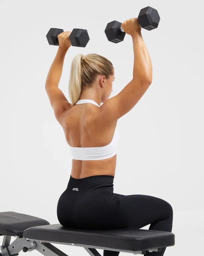 Essential Seamless Halterneck Sports Bra