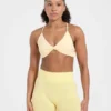Essential Twist Crossback Sports Bra