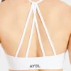 Essential V Neck Strappy Sports Bra