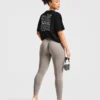 Focused Wavy Oversized T Shirt