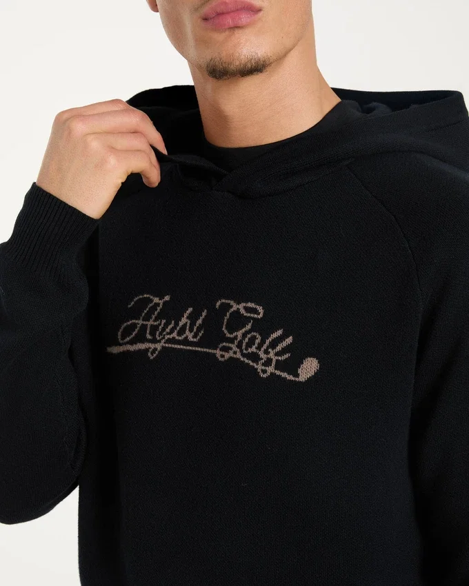 Golf Club Knitted Hoodie