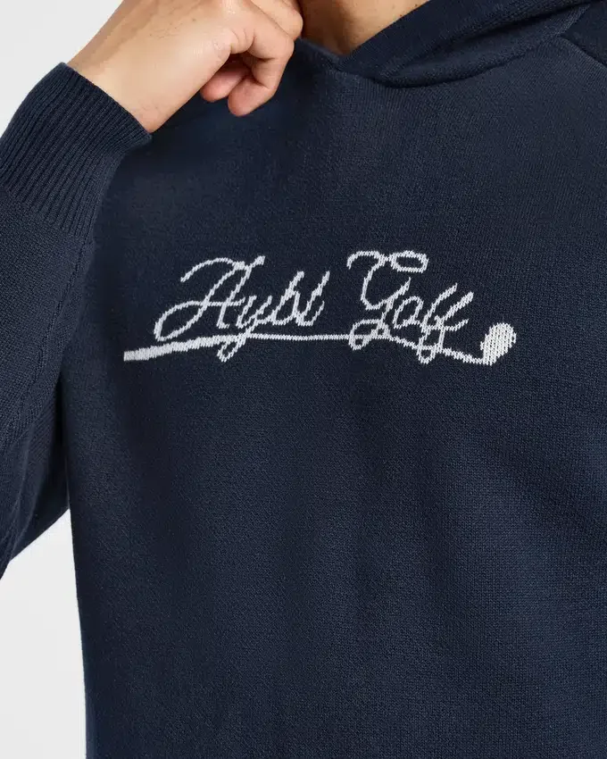 Golf Club Knitted Hoodie