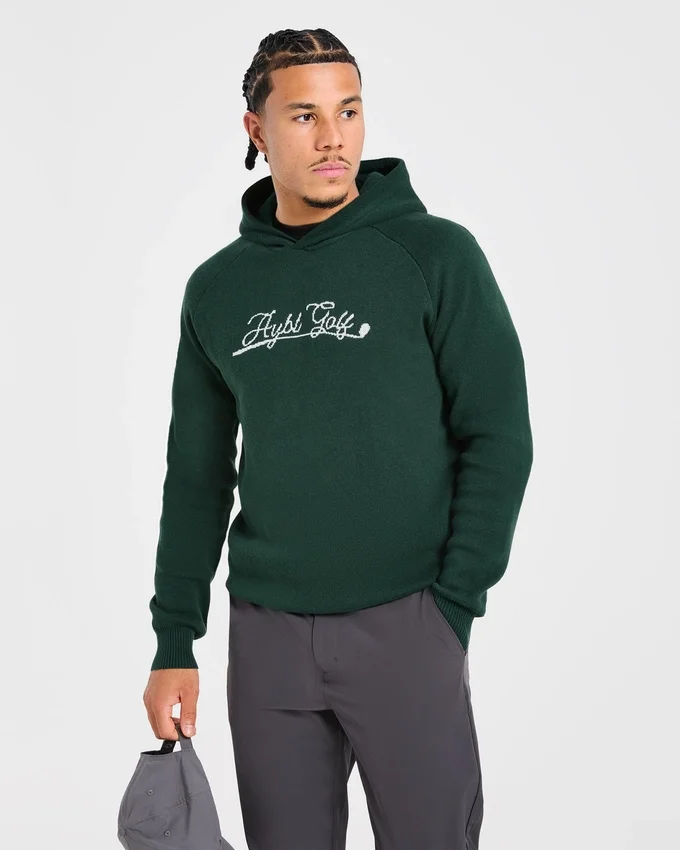 Golf Club Knitted Hoodie