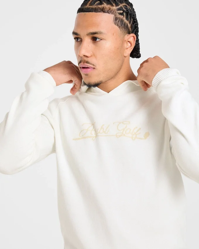 Golf Club Knitted Hoodie