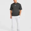 Heavy Lifting Gothic Oversized Straight Leg Joggers