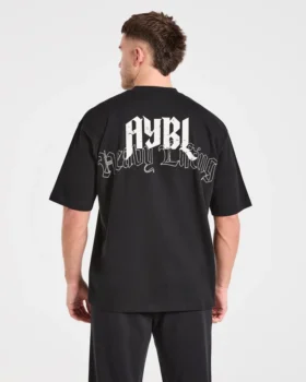 Heavy Lifting Gothic Oversized T Shirt
