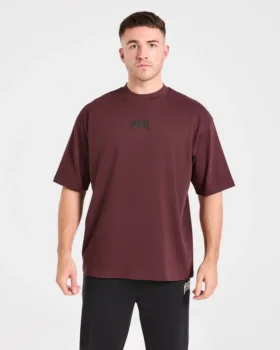 Heavy Lifting Gothic Oversized T Shirt