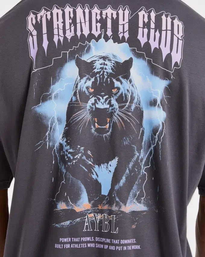 Hunt Your Goals Oversized T Shirt