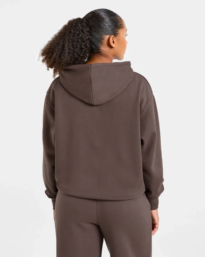 Lifestyle Oversized Zip Up Hoodie