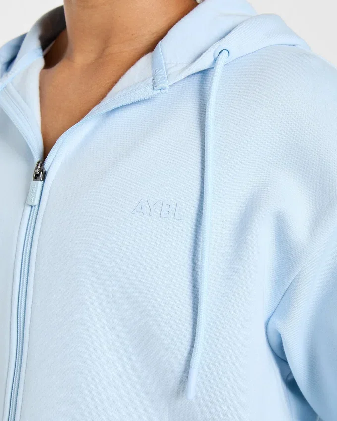 Lifestyle Oversized Zip Up Hoodie