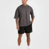 Lift Club Distressed Oversized T Shirt