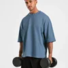 Lift Club Distressed Oversized T Shirt