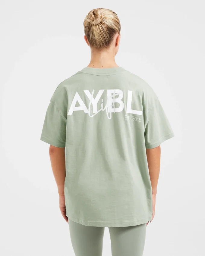 Lift Graphic Oversized T Shirt