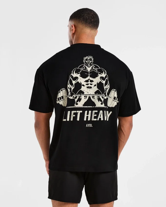 Lift Heavy Oversized T Shirt