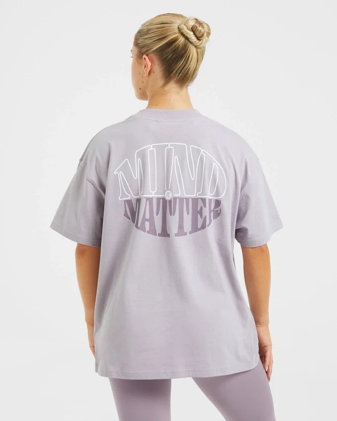 Mind Over Matter Oversized T Shirt
