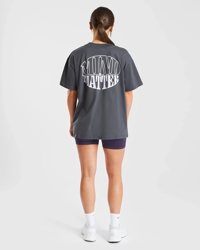 Mind Over Matter Oversized T Shirt