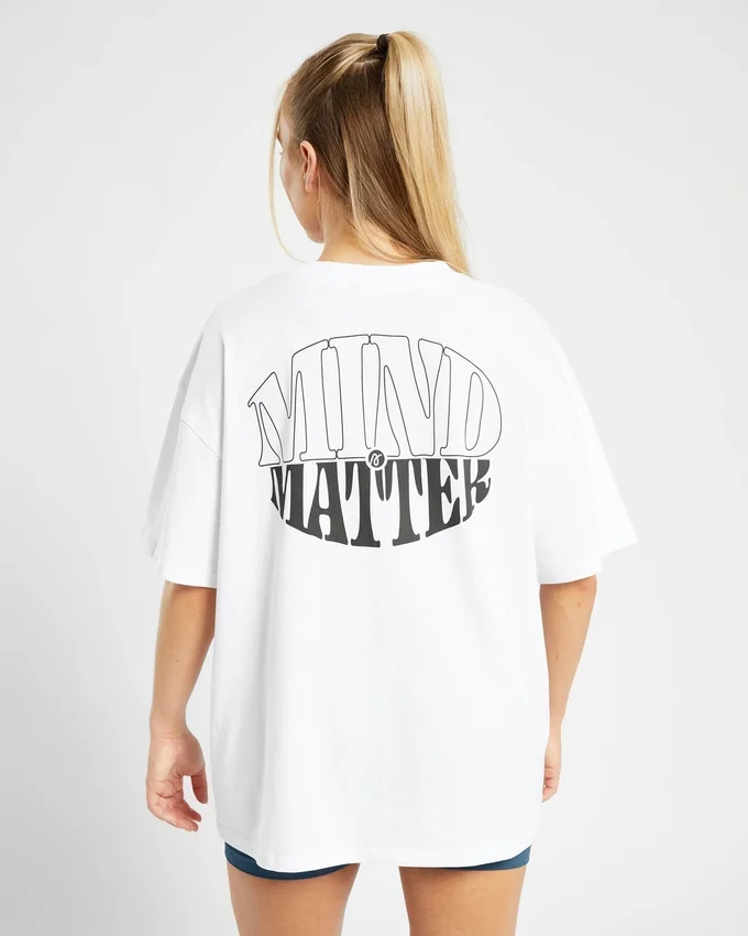 Mind Over Matter Oversized T Shirt