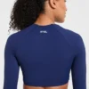 Physique Long Sleeve Crop Top