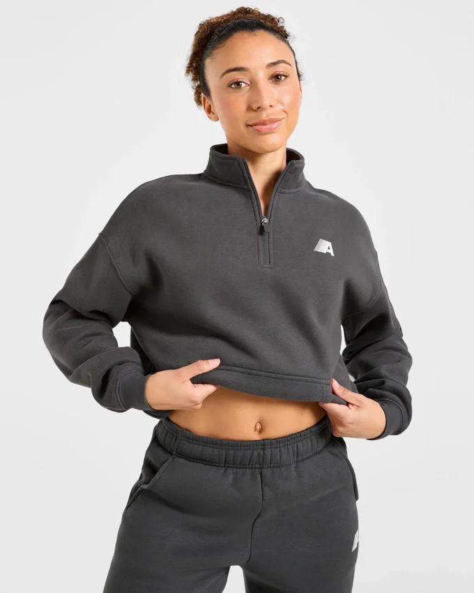 Retro Athletics Oversized 1/4 Zip Pullover
