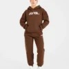 Retro Embroidered Oversized Joggers