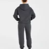 Retro Embroidered Oversized Hoodie