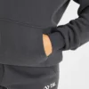 Retro Embroidered Oversized Hoodie